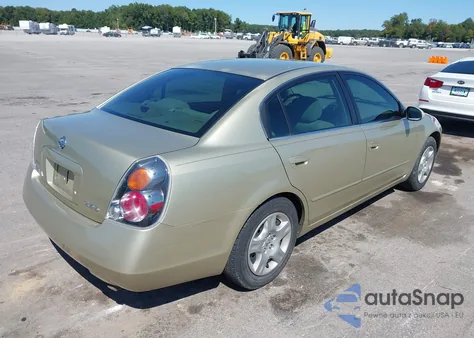2002 Nissan Altima 2.5 S из США, поврежденный, VIN 1N4AL11D92C105954